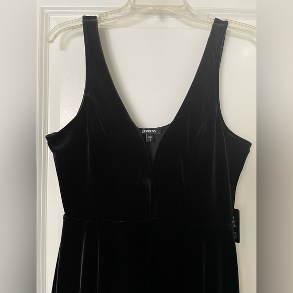 Express Velour Dress - Picture 2 of 5